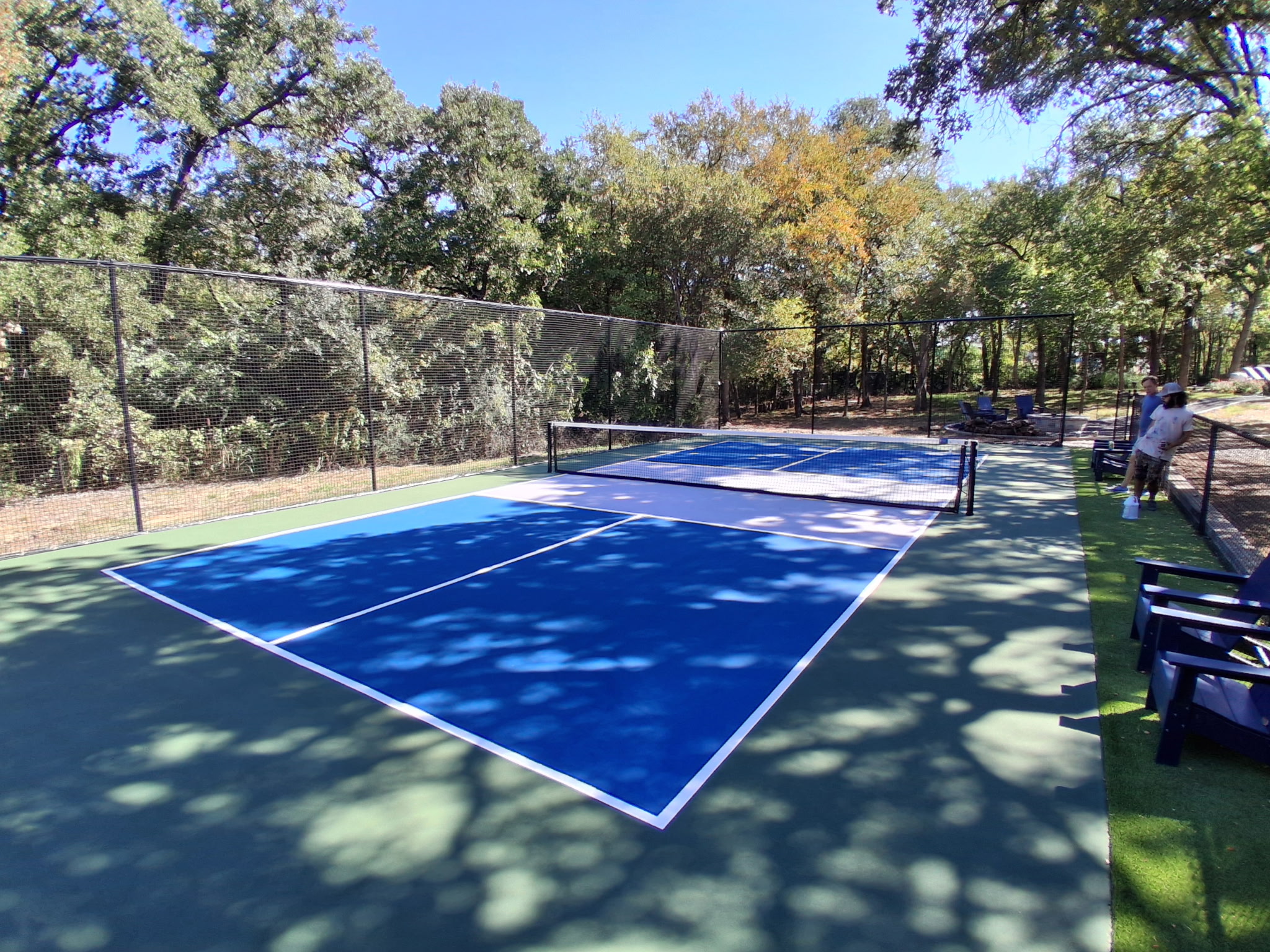 Pickleball court